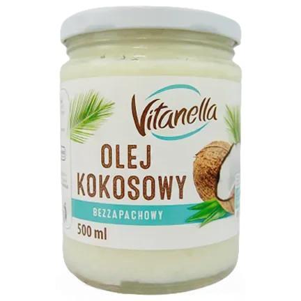 Олія кокосова Вітанелла Vitanella 500ml Олія кокосова Вітанелла Vitanella 500ml