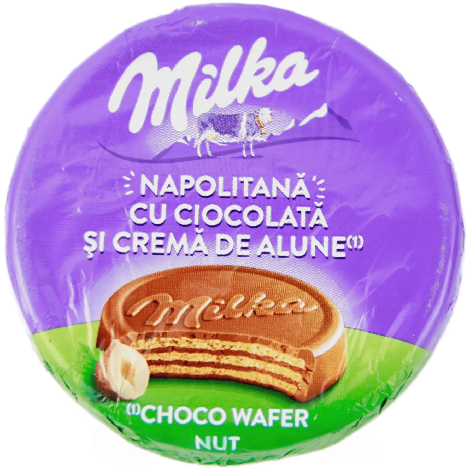 Вафлі фундук Мілка Milka choko wafer nut 30g Вафлі фундук Мілка Milka choko wafer nut 30g