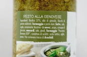 Соус песто гурме зелений без часнику Сапорі Sapori gourmet genovese 190g. Зображення №2