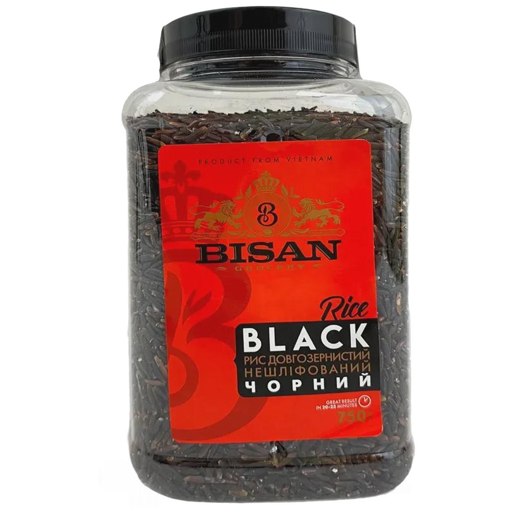 Рис чорний Бісан Bisan black 800g Рис чорний Бісан Bisan black 800g