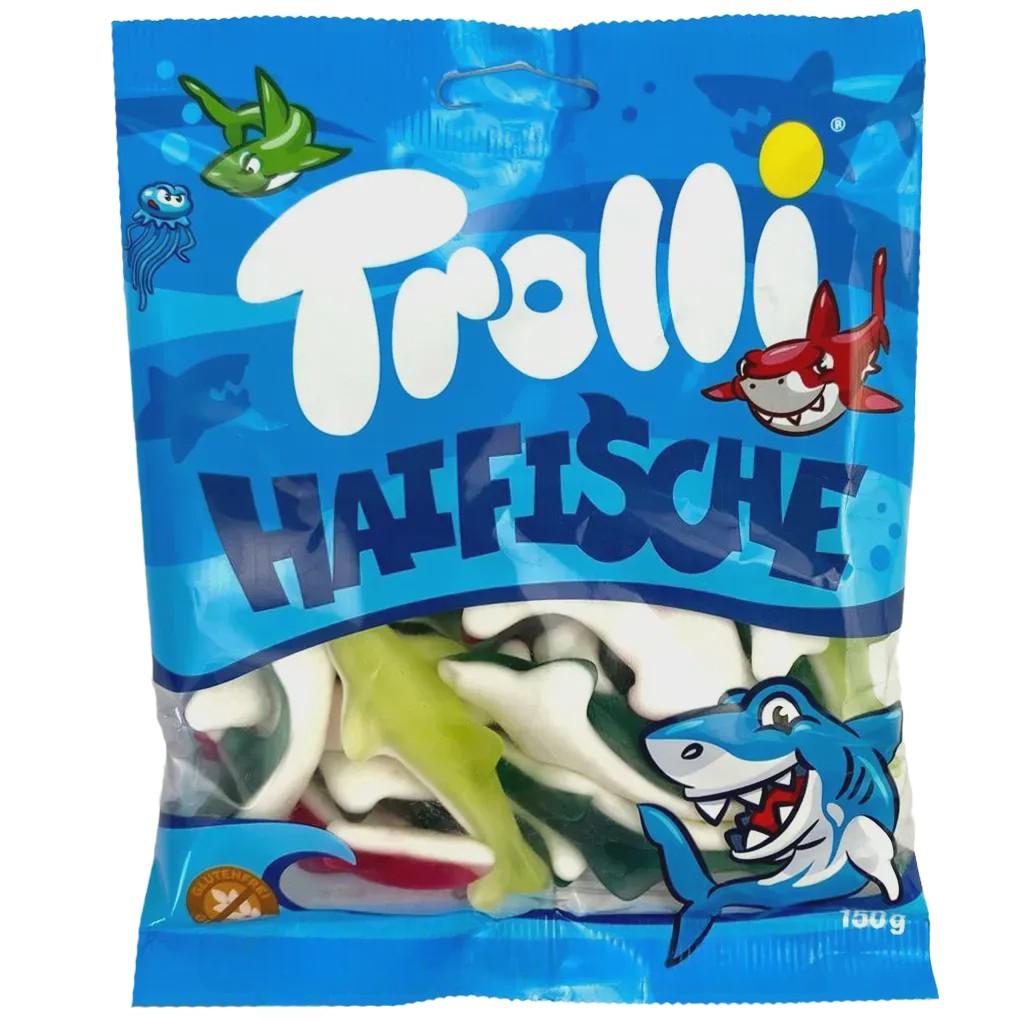 Желейки акули Троллі Trolli haifische 150g Желейки акули Троллі Trolli haifische 150g