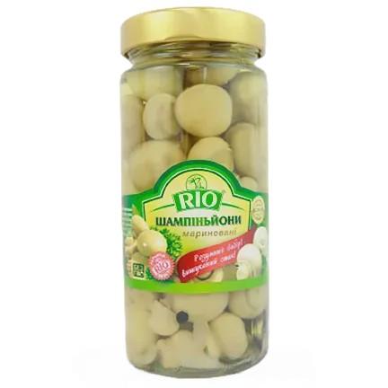 Гриби печериці цілі мариновані Ріо Rio 420/250g Гриби печериці цілі мариновані Ріо Rio 420/250g