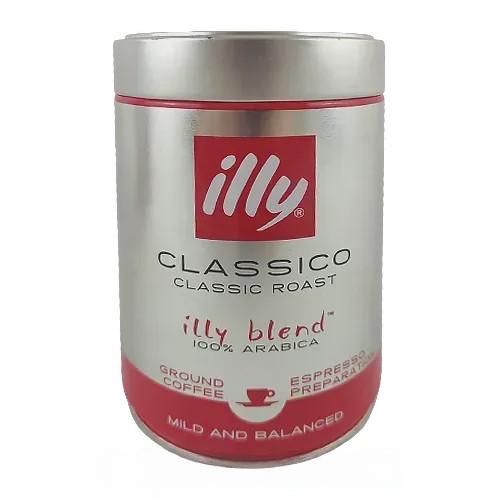 Кава класична (мелена) Іллі Illy classico 250g Кава класична (мелена) Іллі Illy classico 250g