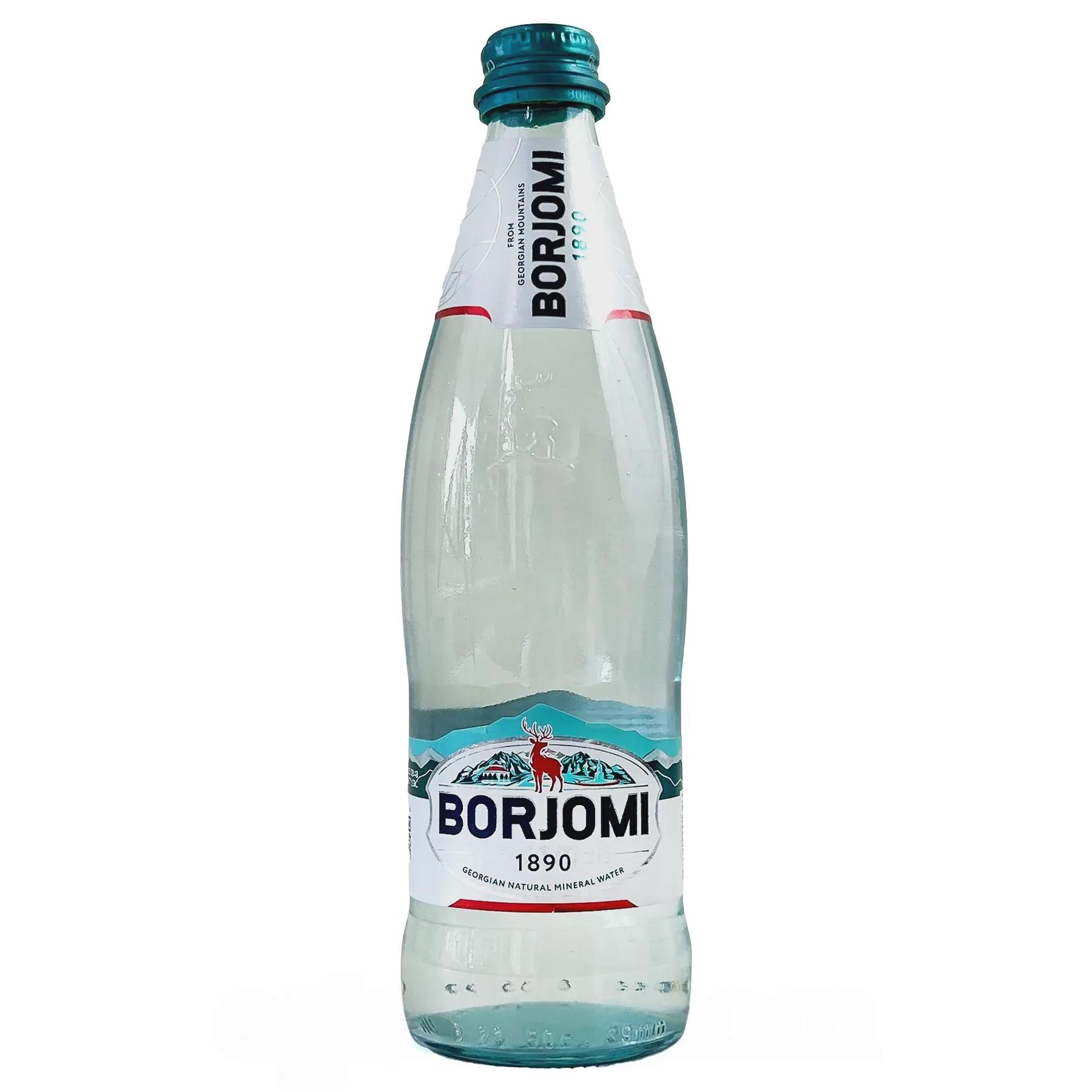 Вода газированная минеральная лечебно-столовая (стекло) Боржоми Borjomi 500ml Вода газированная минеральная лечебно-столовая (стекло) Боржоми Borjomi 500ml