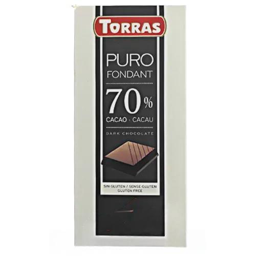 Шоколад чорний 70% Торрас Torras dark 70% 200g Шоколад чорний 70% Торрас Torras dark 70% 200g