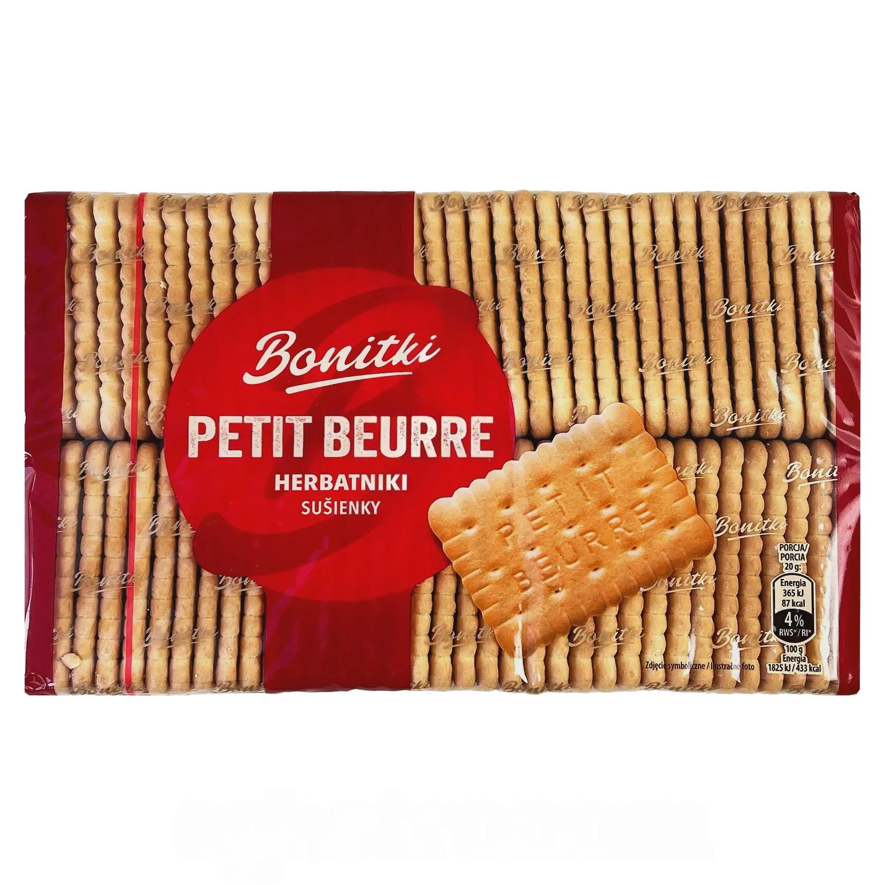 Печенье Бонитки Пети Берг Petit Beurre Bonitki 400g Печенье Бонитки Пети Берг Petit Beurre Bonitki 400g