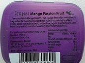 Льодяники манго-маракуя Компас Compass mango-maracuja 14g. Зображення №2