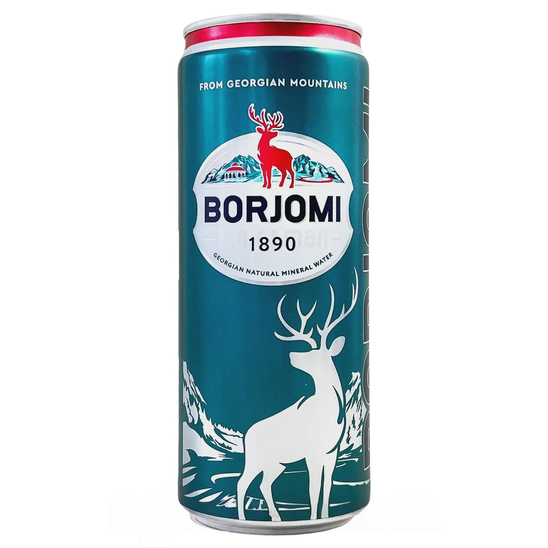 Вода газированная минеральная лечебно-столовая Боржоми Borjomi ж/б 330ml Вода газированная минеральная лечебно-столовая Боржоми Borjomi ж/б 330ml