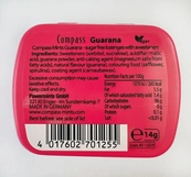 Льодяники гуарана Компас Compass guarana 14g. Зображення №2