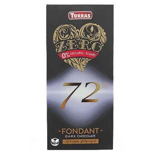 Шоколад чорний 72% какао (без цукру) Торрас Torras 100g Шоколад чорний 72% какао (без цукру) Торрас Torras 100g