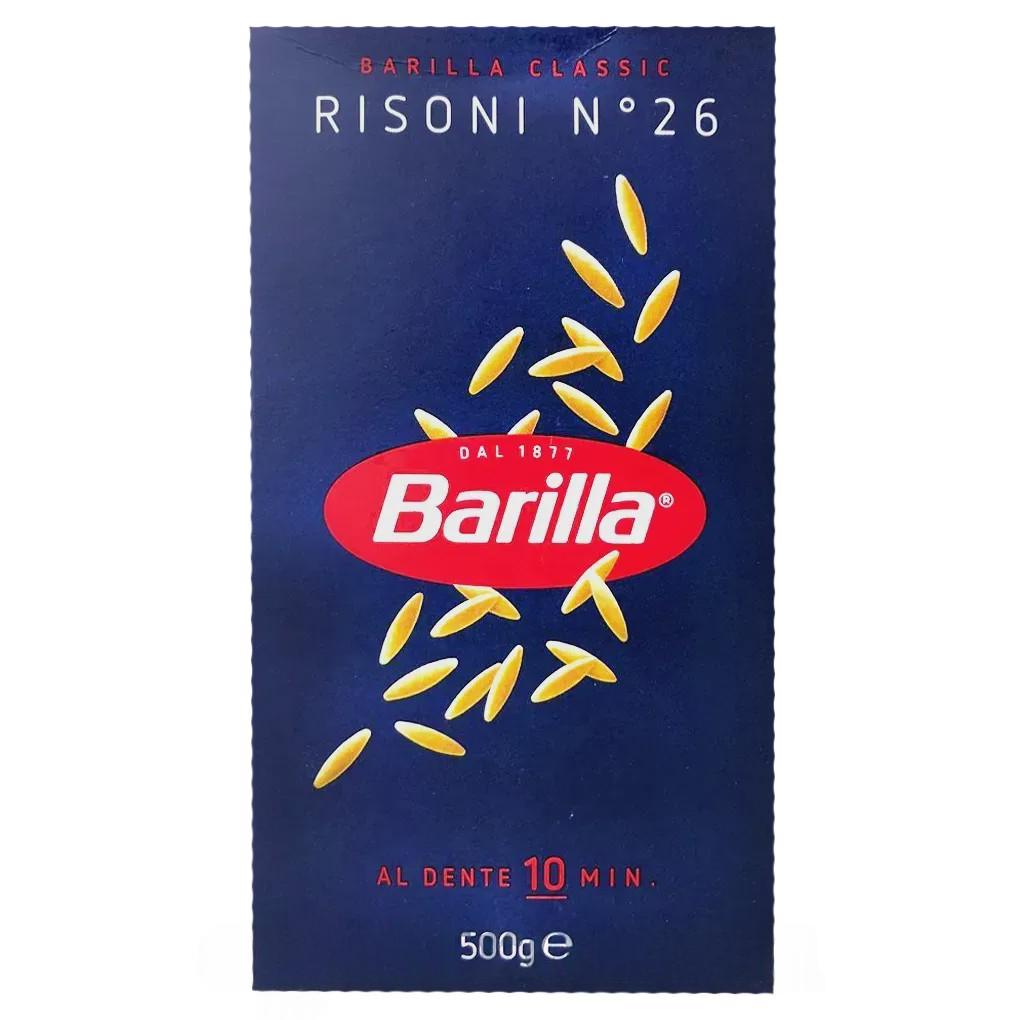 Макарони рисинки №26 Барілла Barilla risoni 500g Макарони рисинки №26 Барілла Barilla risoni 500g