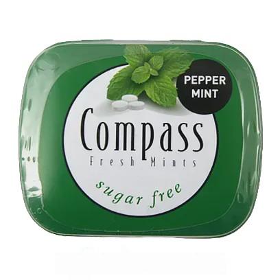 Леденцы мята перечная Компас Compass pepper mint 14g Леденцы мята перечная Компас Compass pepper mint 14g
