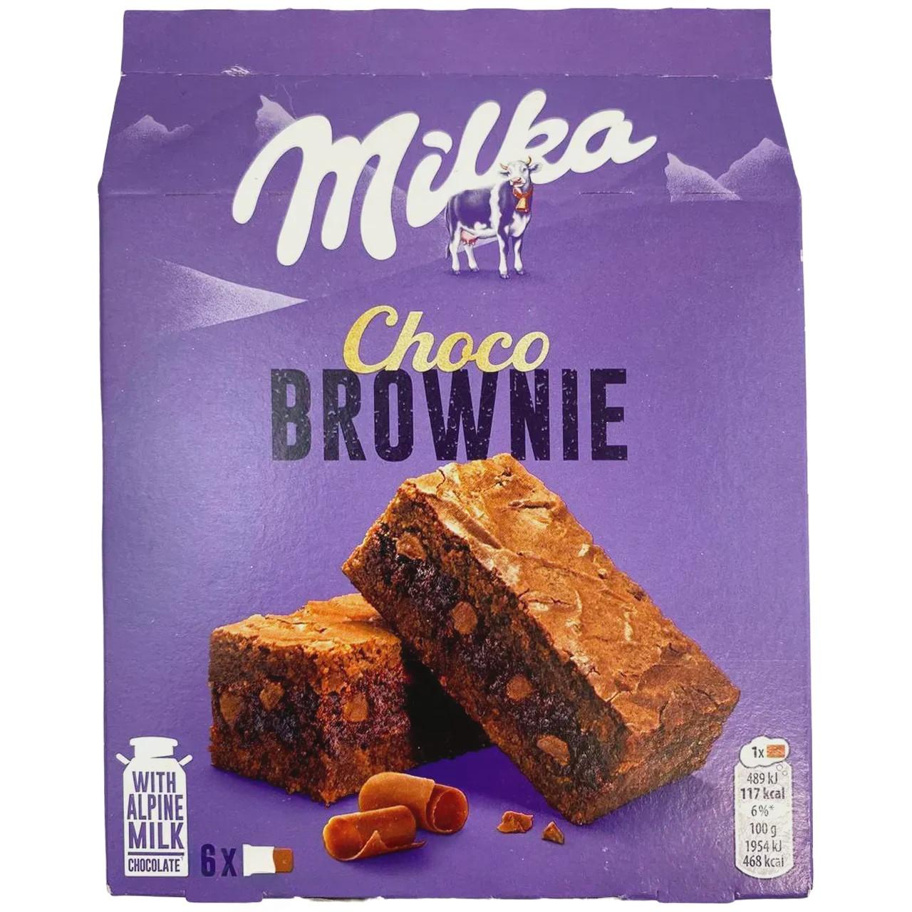 Печенье брауни Милка Milka choco brownie 150g Печенье брауни Милка Milka choco brownie 150g