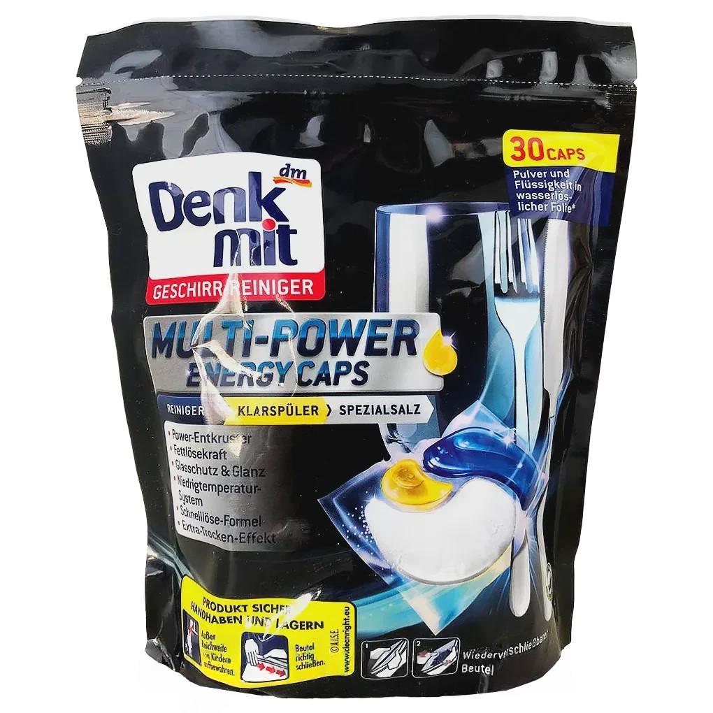 Капсули для посудомийної машини Денк Міт Denk Mit multi-power energy 30tbs 459g Капсули для посудомийної машини Денк Міт Denk Mit multi-power energy 30tbs 459g