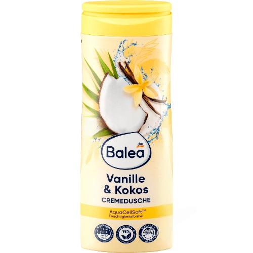 Balea Крем-гель для душу Vanille & Kokos 300ml Balea Крем-гель для душу Vanille & Kokos 300ml