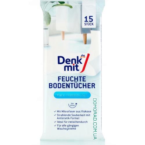 Denkmit Серветки для підлоги Pure Frische 15шт. Denkmit Серветки для підлоги Pure Frische 15шт.