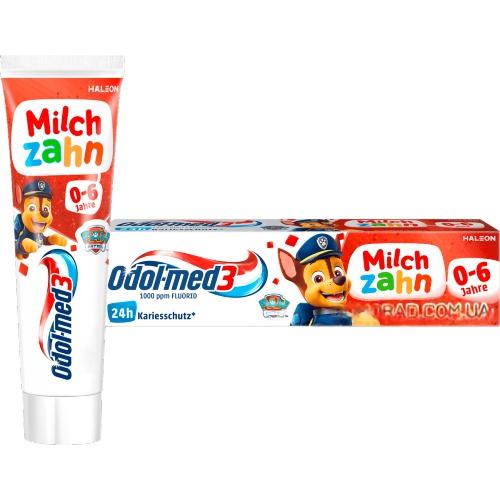Odol Med Зубна паста для дітей Milchzahn (0-6 років) 50ml Odol Med Зубна паста для дітей Milchzahn (0-6 років) 50ml