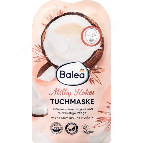 Balea Тканинна маска для лиця Milky Cocos 1шт Balea Тканинна маска для лиця Milky Cocos 1шт