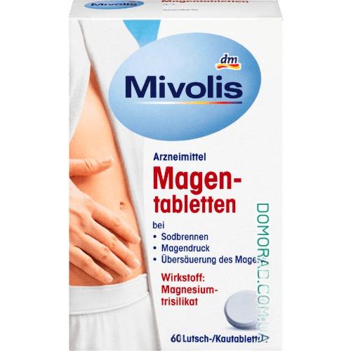 Mivolis Таблетки для живота Magentabletten 60шт. Mivolis Таблетки для живота Magentabletten 60шт.