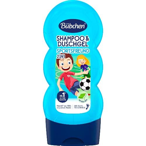 Bubchen Шампунь + гель-душ для дітей Sportsfreund 230ml Bubchen Шампунь + гель-душ для дітей Sportsfreund 230ml