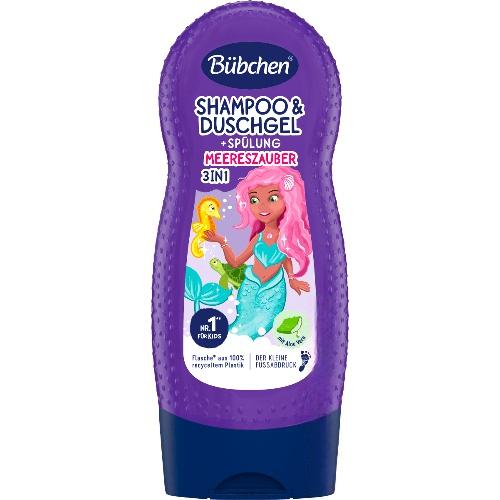 Bubchen Шампунь + гель-душ для дітей Meereszauber 230ml Bubchen Шампунь + гель-душ для дітей Meereszauber 230ml