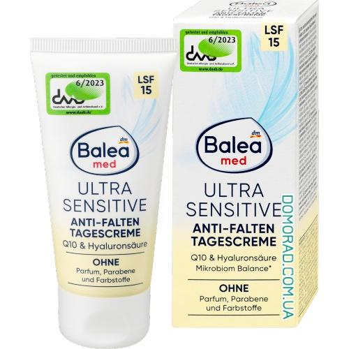 Balea MED Крем Ultra Sensitive Anti Falten Q10 50ml Balea MED Крем Ultra Sensitive Anti Falten Q10 50ml
