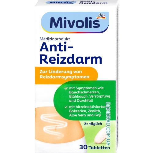 Mivolis Таблетки для кишківника Anti-Reizdarm 30шт. Mivolis Таблетки для кишківника Anti-Reizdarm 30шт.