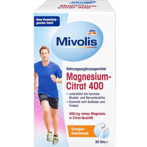Mivolis Magnesium Citrat Granulat 20 стіків Mivolis Magnesium Citrat Granulat 20 стіків