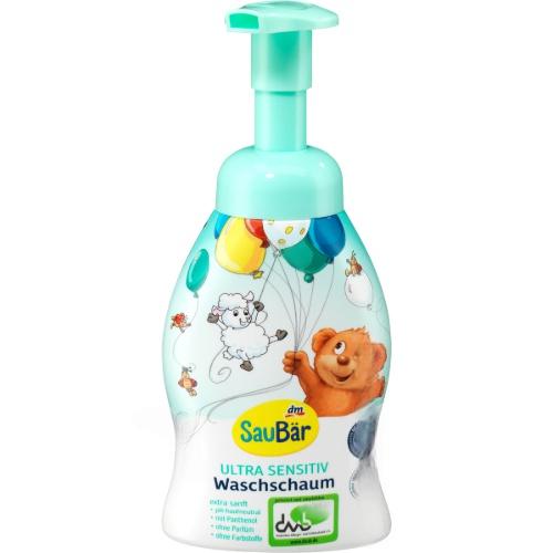 SauBar Дитяча піна для вмивання ultra sensitiv 250ml SauBar Дитяча піна для вмивання ultra sensitiv 250ml