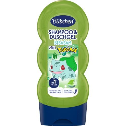 Bubchen Шампунь + гель-душ для дітей Bisasam 230ml Bubchen Шампунь + гель-душ для дітей Bisasam 230ml