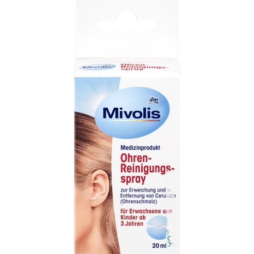 Mivolis Спрей для очищення вух Ohrenspray 20ml Mivolis Спрей для очищення вух Ohrenspray 20ml