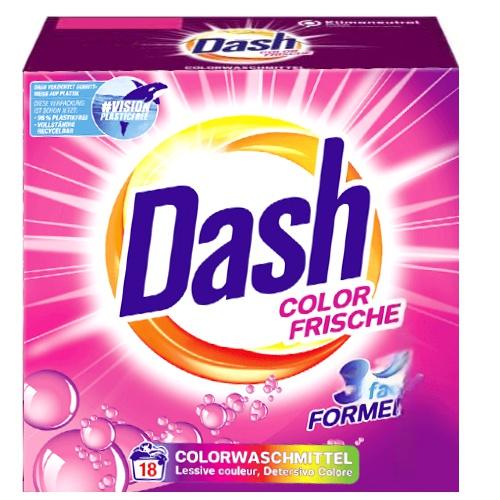 DASH Сухий порошок Pulver Color 18прань 1,17kg DASH Сухий порошок Pulver Color 18прань 1,17kg