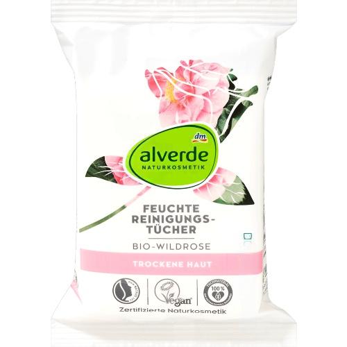 Alverde Вологі очищувальні серветки Wildrose Alverde Вологі очищувальні серветки Wildrose