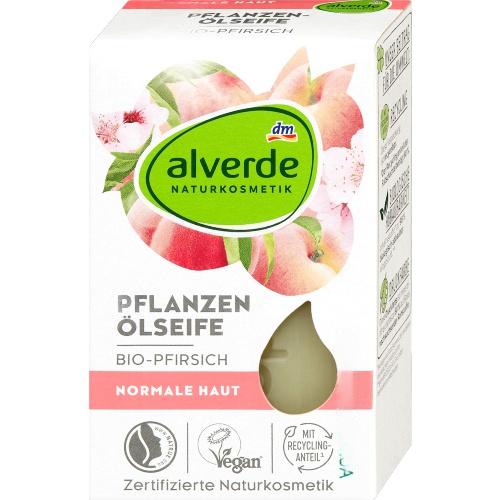 Alverde Тверде мило Bio-Pfirsich 100g Alverde Тверде мило Bio-Pfirsich 100g