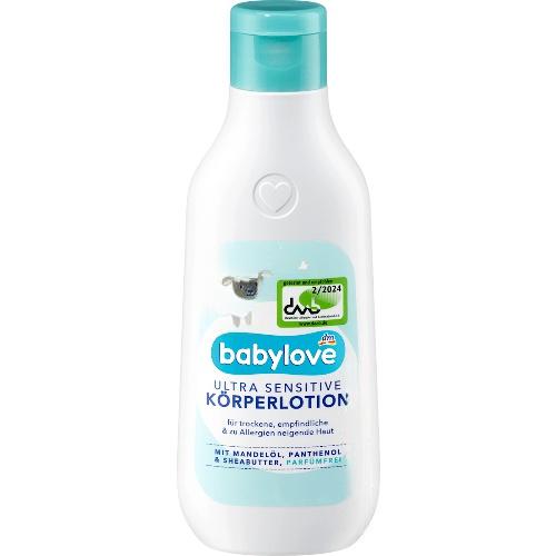 Babylove Лосьйон для тіла Korperlotion Ultra Sensitive 250ml Babylove Лосьйон для тіла Korperlotion Ultra Sensitive 250ml