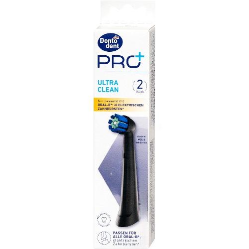 Dontodent Насадки для електро-щітки Pro+ Ultra Clean 2шт. Dontodent Насадки для електро-щітки Pro+ Ultra Clean 2шт.