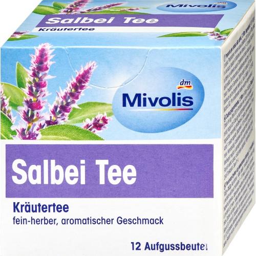 Mivolis Лікувальний чай Salbei Tee 12шт. Mivolis Лікувальний чай Salbei Tee 12шт.