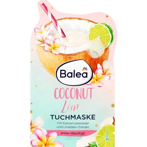 Balea Тканинна маска Coconut Lime NEW 1шт. Balea Тканинна маска Coconut Lime NEW 1шт.