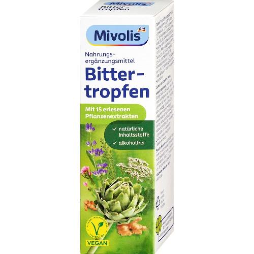 Mivolis Краплі трав'яні Bittertropfen 50ml Mivolis Краплі трав'яні Bittertropfen 50ml