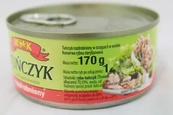 Тунець у власному соці подрібнений ж/б МК МК 120/170g. Изображение №2