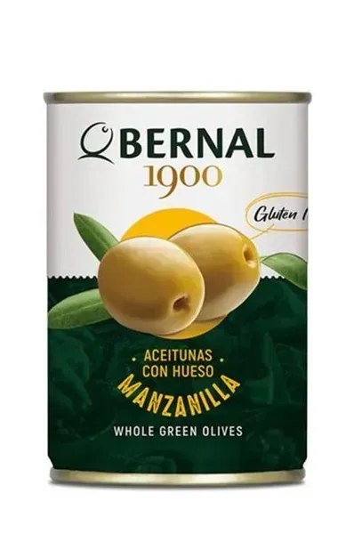 Оливки з кісточкою Bernal Manzanilla 292 г з/б Оливки з кісточкою Bernal Manzanilla 292 г з/б