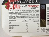 Сир камамбер гриль з журавлиним соусом Ла Полле Млековіта Mlekovita Camembert grill 2*125g. Зображення №2