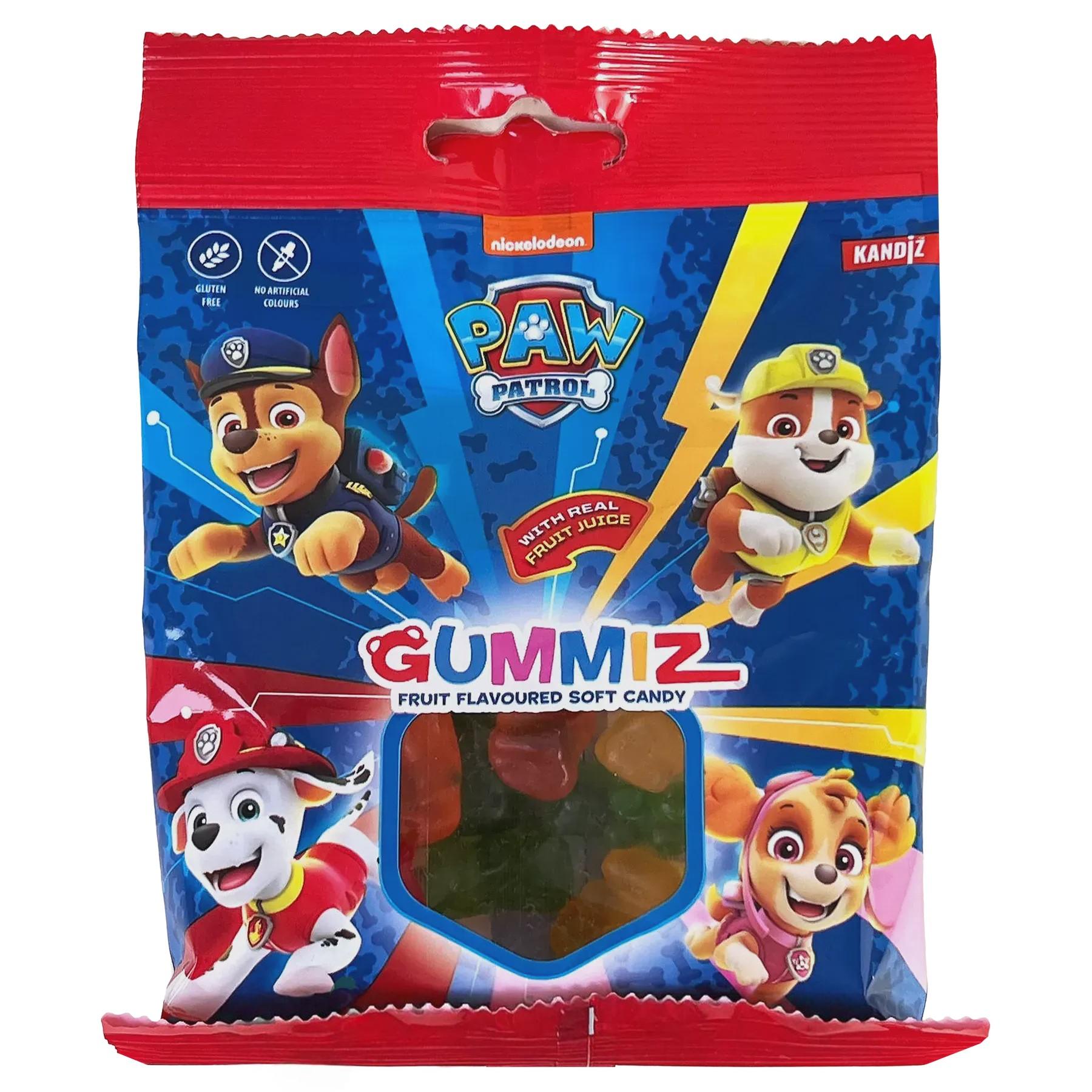 Желейки медведики Щенячий Патруль Кандиз Kandiz Paw Patrol 70g Желейки медведики Щенячий Патруль Кандиз Kandiz Paw Patrol 70g