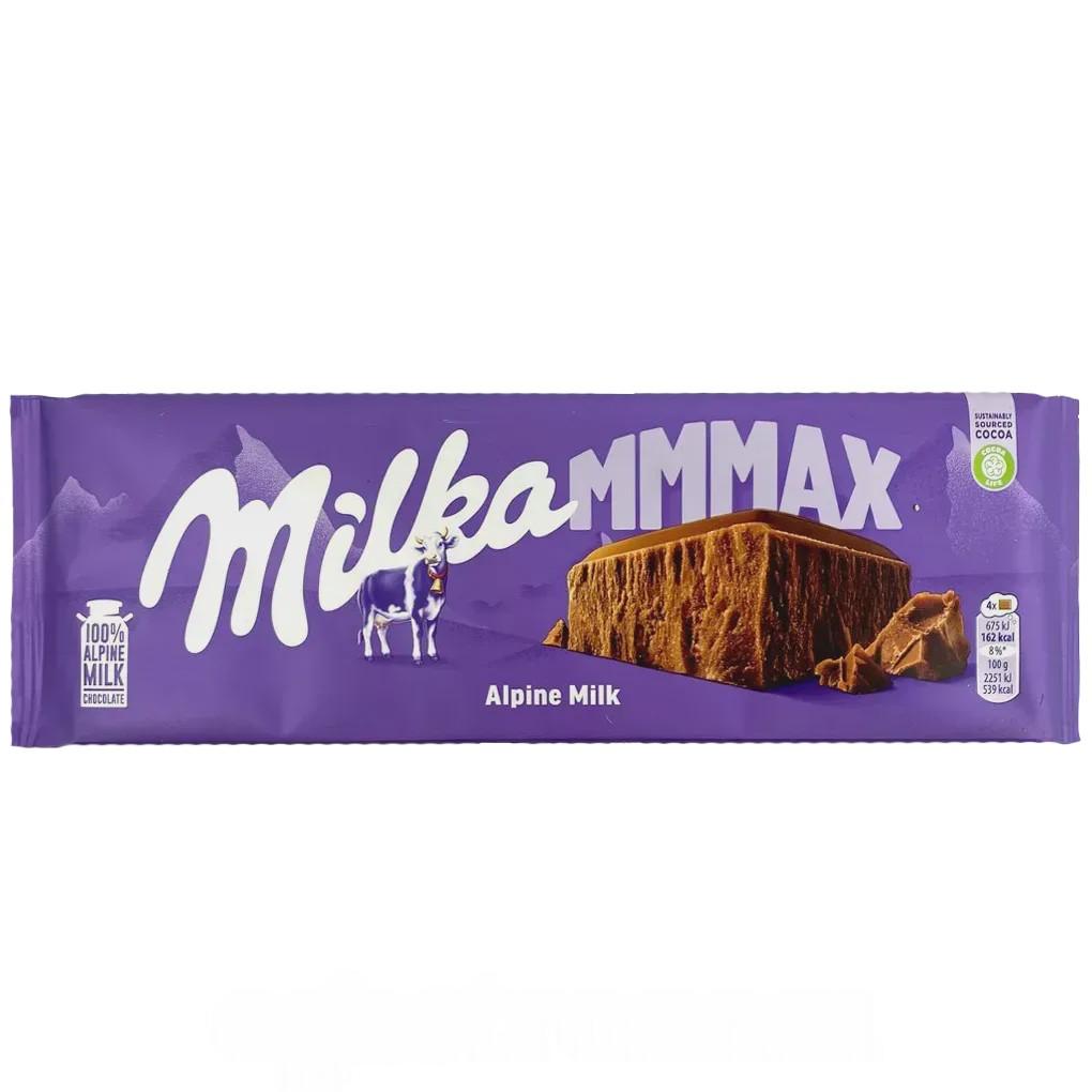 Шоколад альпійське молоко Мілка Milka alpine milk 250g Шоколад альпійське молоко Мілка Milka alpine milk 250g