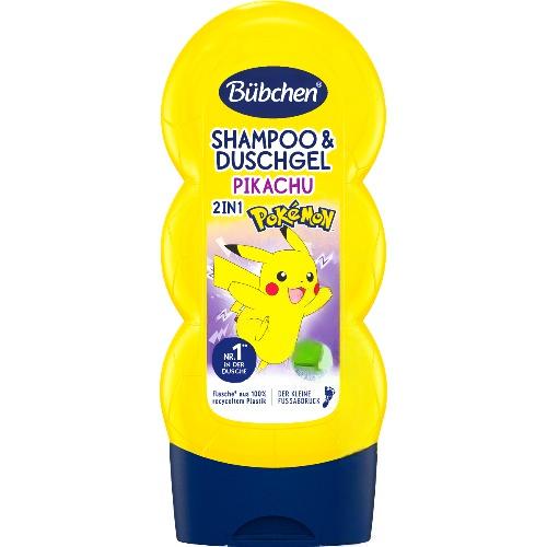 Bubchen Шампунь + гель-душ для дітей Pokemon 230ml Bubchen Шампунь + гель-душ для дітей Pokemon 230ml