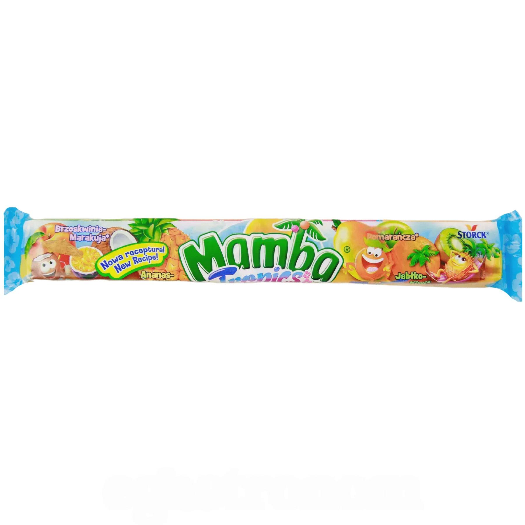 Жувальна гумка Мамба тропічний Mamba tropics 106g Жувальна гумка Мамба тропічний Mamba tropics 106g