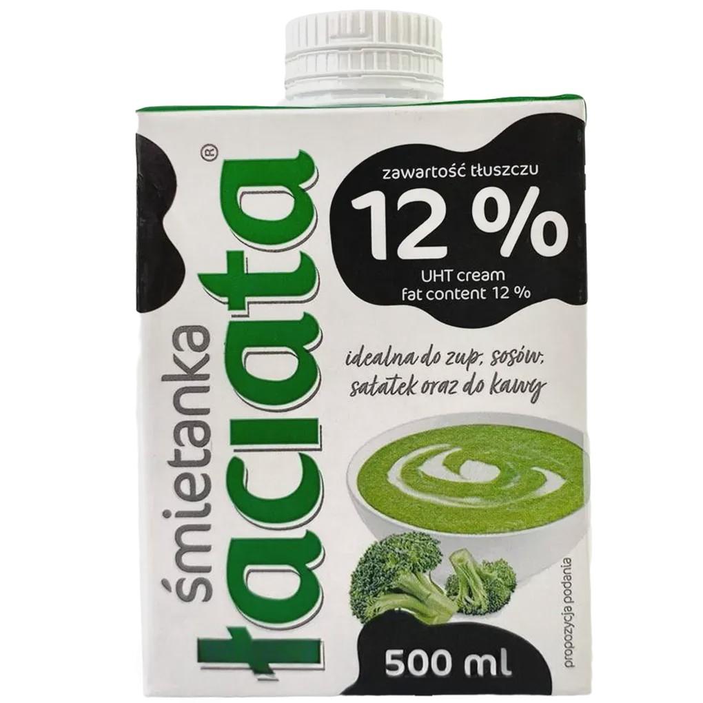 Вершки 12% Лаціата Laciata 500ml Вершки 12% Лаціата Laciata 500ml