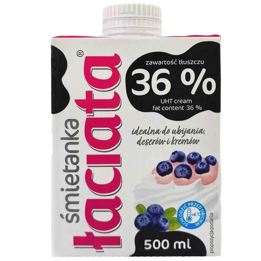 Вершки 36% Лаціата Laciata 500ml Вершки 36% Лаціата Laciata 500ml