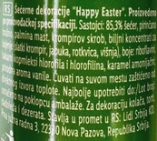 Цукрова посипка великодня Бельбаке Belbake 100g. Зображення №2