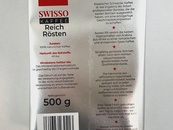 Кава грубого помелу (мелена) Свіссо Swisso reich rosten 500g. Зображення №2